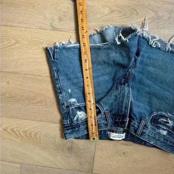 Abercrombie & Fitch Blue Jean Shorts - Picture 2 of 5